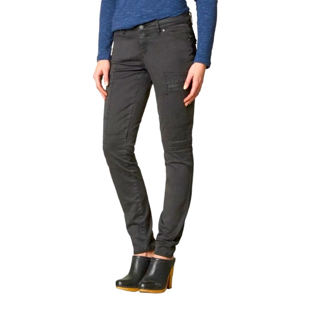NWT Prana Louisa Skinny Leg Pant in Charcoal 6